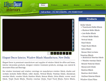 Tablet Screenshot of elegantndecor.com